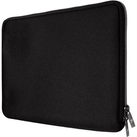 Artwizz Neoprene Sleeve Tasche kompatibel mit iPad Pro 13' (2024 M4) / 12,9' (2022-2018) - Schutzhülle mit Pencil Pocket und Extra Schutzrand, Schwarz