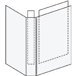 FolderSys Ringbuch 4-Ringe schwarz