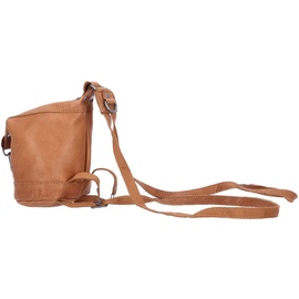The Skandinavian Brand Mini Leder Rucksack Cognac