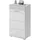 inn.furn Flurkommode, weiß Hochglanz 55 cm, Garderobe, Schuhaufbewahrung, Schuhschränke