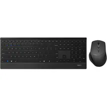 Rapoo 9500M Tastatur & Mouse Schwarz