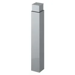 Hubsäule, LegaDrive, 9243045, manuell,Hub 140mm,Aluminium silber eloxiert