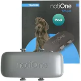 Tracker GPS Pet Plus notiOne – Hunde & Katzen GPS Tracker ohne ABO, wasserdicht, Geofence & Roaming, Echtzeit-Tracking für Haustiere