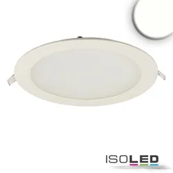 ISOLED LED Downlight, rund, 18W, CRI90, IP42, ultraflach, blendungsreduziert, 4000K, weiß ISO-115473