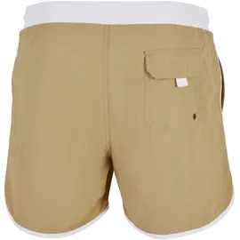 URBAN CLASSICS Retro Swimshorts Beige S