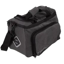 Atran Velo Zap Gepäckträgertasche grau/schwarz