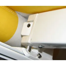 Mendler Kassetten-Markise T123 450 x 23 cm grau