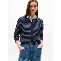 Tommy Hilfiger "CO JERSEY STITCH CARDIGAN", Damen, Gr.