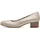 Jana Damen Pumps mit Blockabsatz Vegan, Weiß (Pearlized), 39 EU
