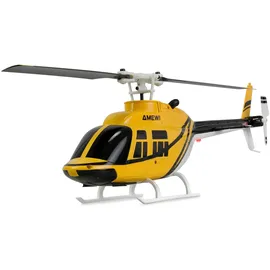 AMEWI Hubschrauber Bell 206 Jet Ranger CH RTF schwarz