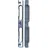 Dormakaba Schließblech U-Form mit PVC-Einlage 190 x 20 x 0,75 mm