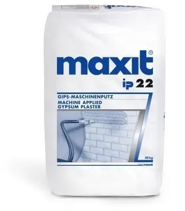 Gipsmaschinenputz für Innen - maxit ip 22 - 30kg - Glättputz