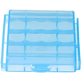 AccuCell Universal AccuCell AccuSafe, Akkubox Aufbewahrungsbox Blau für AA/AA