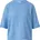 Kurzarmpullover Strickpullover Blau XL