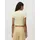 LeGer By Lena Gercke LeGer T-Shirt Teresa, LeGer by Lena Gercke mit Rippstruktur, kurze Form, slim fit gelb XXL (44)