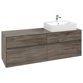 Villeroy & Boch Waschbeckenunterschrank Collaro 160 x 54,8 x 50 cm Eiche
