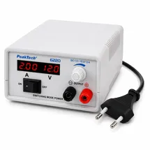 Peaktech 6220 - Labornetzgerät, 1,5 / 15 V, 0 - 2 A, 30 W