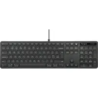 Targus AKB874UK - Tastatur, USB, schwarz, UK
