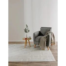benuta Teppich Creme, 200x300 cm Pflegeleicht Teppiche - Böden, Teppiche