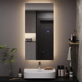 Vicco Miral 100 x 50 cm mit Backlight Beleuchtung, Model 55492 - Transparent