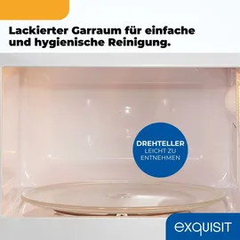 Exquisit MW 802 G silber