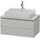 Duravit L-Cube 82x47,7cm, betongr ma, f Kons, 2 Schub.