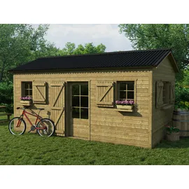 Onduline Bitumenwellplatte Base 200 x 85,5 cm 2,6 mm schwarz