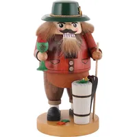 Erzgebirgische Volkskunst Richard Glässer GmbH Nussknacker Winzer Holz 19 cm