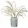 Loberon Deko-Zweige 3er Set Palmyra, handgefertigt, naturgetreue Weidenkätzchen-Optik, Kunstblume, Dekoration, Kunststoff, Eisendraht, weiß/braun