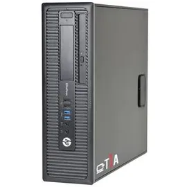 T1A HP EliteDesk 800 G1 Refurbished Intel® CoreTM i5 i5-4570 8 GB DDR3-SDRAM 240 GB SSD Windows 10 Pro SFF PC Schwarz