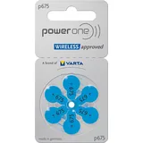 Varta Power One Gr. 675 Hörgerätebatterien 1,45V 6er Blister PR44 Blau 24600 p675
