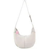 Freds Bruder FredsBruder Take A Smile Umhängetasche Leder 37 cm weiss