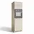 Stella Trading Hochschrank Sanibel 60 x 210 x 58 cm Weiß