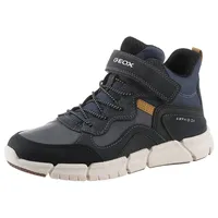 GEOX J FLEXYPER BOY B ABX Ankle Boot, DK Grey/Navy, 35 EU