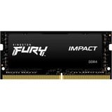 Kingston FURY Impact SO-DIMM 16GB, DDR4-2666, CL15-17-17 (KF426S15IB1/16)