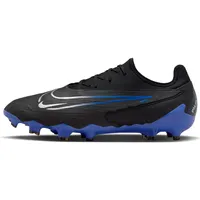 Nike Phantom GX Pro FG Sneaker, Black/Chrome-Hyper ROYAL, 40