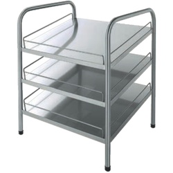 Selbstbedienungs-ausgabegerät für tischgläser - 800x700x850 mm - 10719400 Eurast