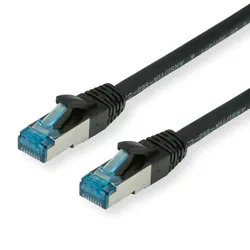 VALUE S/FTP PiMF Patchkabel Kat.6A Kl. EA schwarz - FTP - PiMF - FTP - PIMF