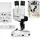 Bresser Junior Stereo 3D Mikroskop ICD-Pro mit 20x und 50x Vergrößerung für Kinder und Erwachsene für die Beobachtung von Steinen, Münzen, Insekten und vielem mehr, 20x / 50x