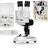 Bresser Junior Stereo 3D Mikroskop ICD-Pro mit 20x und 50x Vergrößerung für Kinder und Erwachsene für die Beobachtung von Steinen, Münzen, Insekten und vielem mehr, 20x / 50x