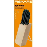 Fiskars Essential Messerhalter-Set 6-tlg.