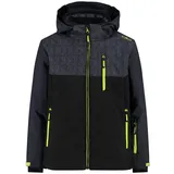 CMP Skijacke CMP Jungen Skijacke Kid Jacket Snaps Hood 34W4984 schwarz 104