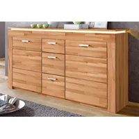vogl möbelfabrik Sideboard VOGL MÖBELFABRIK, beige (kernbuche teilmassiv), B:182cm H:95,5cm T:40cm, Sideboards, Sideboard, Breite 182 cm