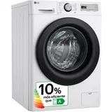 LG F4WR5011A6F Intelligente Waschmaschine AI Direct Drive, Dampfgarer, 11 kg, 1400 U/min, 10% effizienter als A, Serie 500, Weiß