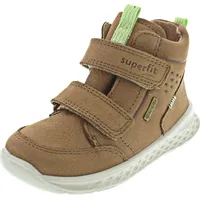 superfit Jungen Breeze leicht gefütterte Gore-Tex Sneaker, BRAUN/HELLGRÜN 3020