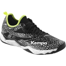 Kempa Wing Lite 2.0 Sport-Schuhe, schwarz/Fluo gelb, 44.5 EU