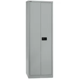 BISLEY Aktenschrank 60 x 40 x 195 cm Silber