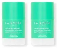 LA ROSÉE Déodorant Fraîcheur Rechargeable 2x50 ml