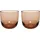 like. by Villeroy & Boch Wasserglas Like Clay 2tlg
