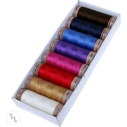 Mettler Farbkit Silk Finish Cotton Quilting 8 Farben 150m